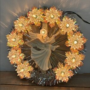 Vintage Merrybrite Angel Tree Topper